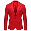 Mannen Slim Fit Kantoor Blazer Heren Jas Trouwjurk Casual Business Mannelijke Pak Jassen Elegant Pak Man Jassen voor Heren tops 220527