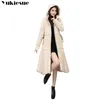 외부웨어 따뜻한 겨울 후드 여성 파카 라이너 자켓 플러스 벨벳 두꺼운 면화 코트 암컷 긴 재킷 플러스 크기 S XL 210412