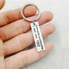 DIY Accessoires Schlüssel Schnalle Männer Frauen Schlüssel Ring Drive Safe Hübsch I Love You Keychain Antik Silber YS222