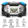 New XP-G Q5 Powerfull Headlamp Usb Rechargeable LED Headlight Body Motion Sensor Head Flashlight Camping Torch Light Lamp With USB