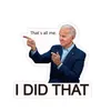 Party Decoration 100pcs Joe Biden Funny Stickers - I Did That Car Sticker Decal Waterproof Stickers DIY Reflective Decals Poster F0815