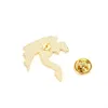 Punk Dragon émail broche noir blanc Animal Badge broche Goth Halloween cadeau bijoux épinglette personnalisé enfants amis accessoires