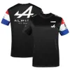 2023 Fashion F1 T-shirt pour homme Formula One Team Alpine Sport Alpine Clothing Racing Alpine - -