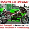 FATINGS +TANQUE TANDO PARA ABRIL RSV250RR RS-250 RSV250 RSV 250 RSV-250 98-03 159NO.130 RS250 RR 1998 1999 2000 2001 2002 2003 RS250r 98 99 00 01 02 03 Bodys Lucky Green