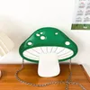 3pcs Stuff Sacks Women PU Mushroom Shaped Personal Crossbody Bag Mix Color