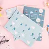 Blocco note 4pcs / lot Carino Animali dei cartoni animati Notebook con carta foderata A5 Blocco note Planner Planner per bambini Cancelleria Scuola Studente Regali