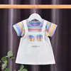 Baby Mädchen Casual Kleid Sommer Mode Infant es Baumwolle kinder Kleidung Kinder Kinder Kleidung 220714