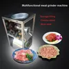 2022 New Stainless Steel Chicken Fish Bone Grinder Sausage Machine Commercial Electric Large Meat Grinder 220v
