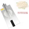 Grab Cake Squeezing Machine Manual Dough Round Press Verktyg Pizza Pastry Pressing Machine