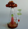 2022 Honeycomb Bong Recycler Gravity Hookah Glass Az para apanhador