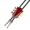 Nœuds papillons Produits Country Guitar Head Bolo Tie Cravate pour hommes et femmes American Western Cowboy TieBow