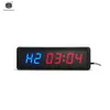 GYM display timer crossfit LED clock wall mounted DIY programming large countdown sports game timer remote control