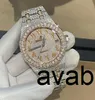 Chinese Diamond Custom Hip Hop Trend High Quality Movement Jewelry Watch AA30