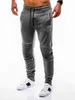 Streetwear da uomo Gambe piegate Pantaloni casual Fitness Pantaloni da jogging attillati Sport Pantaloni tattici militari a righe Moda militare G220507