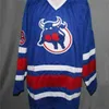 CeUf Birmingham Bulls #9 MICHEL GOULET Hockey Jersey Broderie Cousue Personnalisez n'importe quel nombre et nom Jerseys