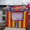 Bärbar mini Uppblåsbar Carnival Treat Shop -leverantörsutrymme Koncessionsbås med vikbar gardin för semester