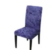 Stol täcker 1/2/4/6pieces Splash Ink Universal Size Stretch El ChairCover Seat Fase For Living Matsal SlipCoverschair