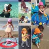 SPF 50 Słońce Regulowana letnia czapka dla chłopców plaża Baby dziewczyna Dzieci Akcesoria Dzieci Hats Sl 220812