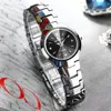 Bilek saatleri izlemek Kadınlar Tungsten ince gül altın bayanlar bilezik bekçi wristwristwatches bilek saat