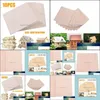 공예 도구 예술 공예 선물 선물 홈 정원 10pcs 100x100x2mm 목재 플레이트 모델 발사 나무 시트 DIY 하우스 선박 항공기 드롭 배달