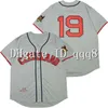 qqq8 Air01 Top Qualité Derek Jeter Amateur Kalamazoo Maroons Jersey Chipper Jones Hank Aaron ATLANTA BLACK CRACKERS PULLOVER Maillots de Baseball