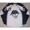 Chen37 C26 NIK1 40Custom Ahl Milwaukee Admirals #21 Beck #31 Mark Dekanich #6 Ryan Ellis 13 Cory Conacher Premier Hockey Jersey Logos Hafted