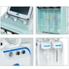 8 i 1 multifunktionell Oxygen Aqua Microdermabrasion Facial Beauty Machine EMS Non Invasive Hydration Diamond Hydrodermabrasion Bio RF Ultrasonic Skin Scrubber