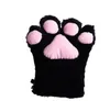 Cosplay Furry Cat Bear Paw Handske Varg Hund Räv Gaint Klor Handskar Anime Kostym Accessoarer Kvinnor Flickor Plysch Hand Cover Vantar Till Jul Halloween Party