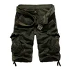 Short Cargo de Camouflage ample pour Homme, pantalon court militaire d'été, taille américaine, 220629