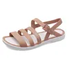 Sandaler Mode Non-Slip Womans Skor 2022 Sommar Plus Storlek 41 Kvinnor Blandade Färger Slipper Slides Ladies Casual Beach Tofflor