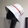Luxury Nylon Bucket hats For Women and Men Fashion Designer Mens Ladies Black White Wide Brim Fisherman Hat Outdoor Sun Caps Streetwear Dropship