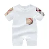 Mode Sommer Baby body Mädchen Strampler Design Kinder Kurzarm Overalls Infant Mädchen Baumwolle Strampler Jungen Kleidung