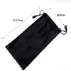 Soft Waterproof Sunglasses Packaging Bag Drawstring Microfiber Dust Proof Pouch Portable Eyewear Storage Container