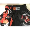 Suotf MMA Tiger Muay Thai Boxing Match Sanda Training Shorts Muay Thai Clothing Shorts Boxing 220511