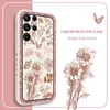 Vintage Flowers Phone Case för Samsung Galaxy S22 S21 S20 Ultra Plus Fe S10 S9 S10E Note 20 Ultra 10 9 Plus Cover5408840