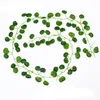 Decorative Flowers & Wreaths 3pcs Leaf 2M Artificial Ivy Leaves String Garland Fake Foliage Green Plants Vine Wreath Creeper For Home Garden