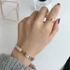 2022 New Red and Green Epoxy G Ring Brand Classic Couple Designer Ring Fashion Korean Men & Women Rings Jewelry