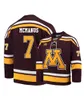 College Hockey draagt ​​2022 NCAA Frozen Four Championship Minnesota Golden Gophers Hockey Jersey Custom 1 Justen Close 2 Jackson Lacombe 4 Ben Brinkman 5 Matt