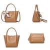 Evening Bags 100% Genuine Leather Women Handbag Fashion Girls Top-Handle Bucket Bag Soft Cowhide Female Shoulder Crossbody Sac