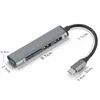 Hubs USB 3.0 Adpander Expander Multipling Splitter High Speed ​​TF SD -карта для ПК Laptopusb