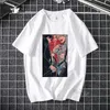 Rozmiar UE 100% bawełny mężczyzn T Shirt Sborka Man Tops Japan Style Anime Manga Summer Black Short Sleved Tshirt Women 2206616