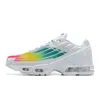 2021 air max plus 3 tn chaussures de course pour hommes Triple Blanc Noir Rouge Crimson Ghost Green Hyper Blue Michigan Multi Color baskets d'extérieur pour hommes