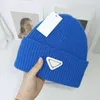 2022 luxe gebreide muts merk designer Beanie Cap heren dames fit Hat 100% Cashmere letter