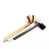 stainless steel wick trimmer bell candle wick snuffer