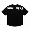 Designer T Shirts Palmangel Mens Dames Hip Hop Plus Size T-shirts Lange mouwpalmen Tops Luxe grafische T-stukken Kleding Korte Printingunsss