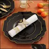 Dininar utensílios descartáveis ​​60 peças de festas de mesa preto vermelho com aro dourado plástico plástico sierware xícara conjunto de deus do dia de casamento