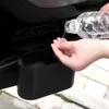 カーオーガナイザーポータブル旅行ミニゴミビン自動車デスクトッププラスチック製のゴミ箱蓋クリーニング用品インテリアアクセサリカル