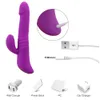 OLO Rotating Dual Vibration Heating Rabbit Vibrator sexy Toys for Women Female Masturbator Clitoris G-spot Stimulator Dildo