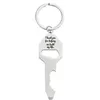 Keyless Keychain Chain Chain Beer Papai Daddy Bottle abridor