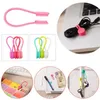 Magnétique Twist liens Silicone Câble Clips Cord enveloppe Strong Hold Hold Stuff Cables Organisateur pour le bureau à domicile